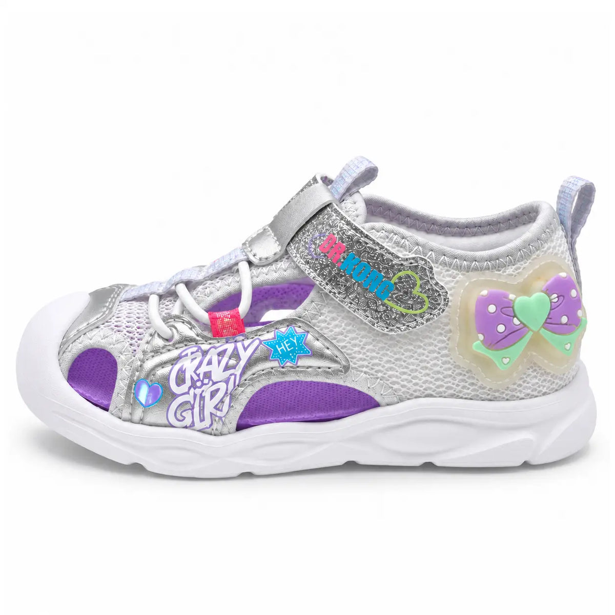 Dr.Kong Toddler Girls Supportive LED Light-Up Sandals Dr. Kong