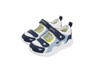 Dr. Kong Blue Orbit kids' boys' shoes in blue – front view – StepWell UAE