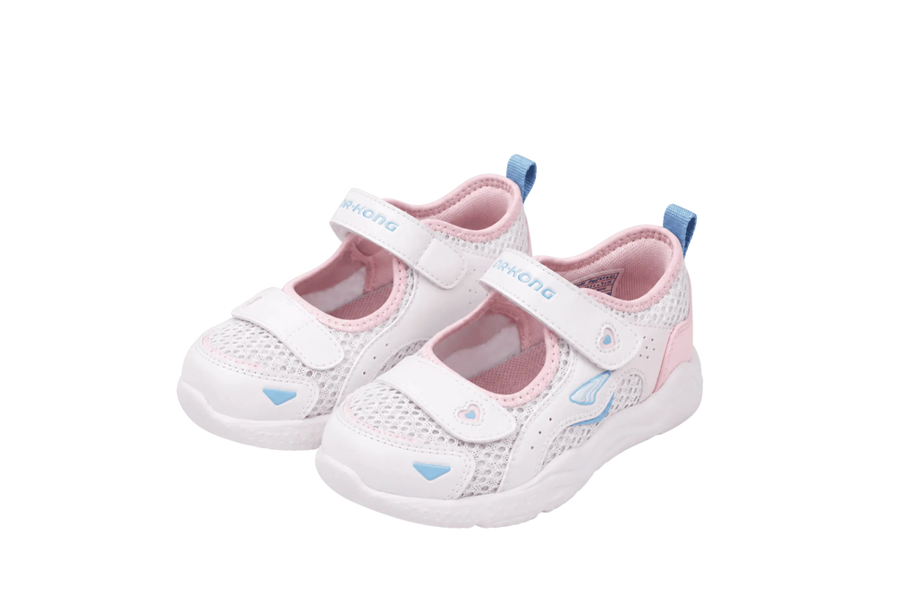 Dr. Kong Dreamy Steps kids' girls' shoes in lavender – front view – StepWell UAE