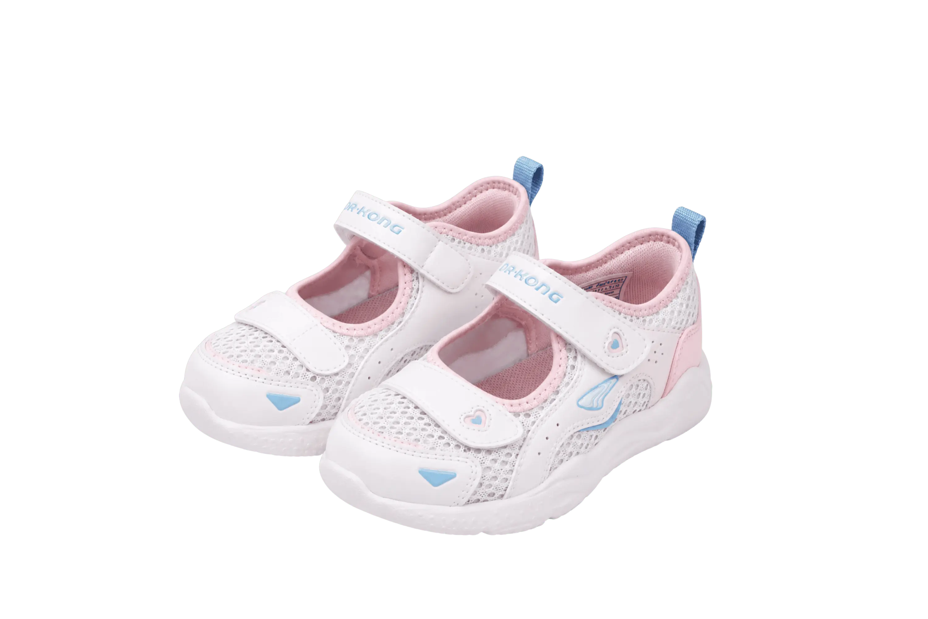 Dr. Kong Dreamy Steps kids' girls' shoes in lavender – front view – StepWell UAE