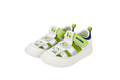 Dr. Kong Lime Pilot toddler boys' shoes in lime green – front view – StepWell UAE