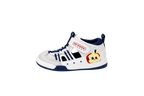 Dr. Kong Navy Star toddler boys' shoes in navy blue – side view showing heel-stabilizing flexible outsole – StepWell UAE