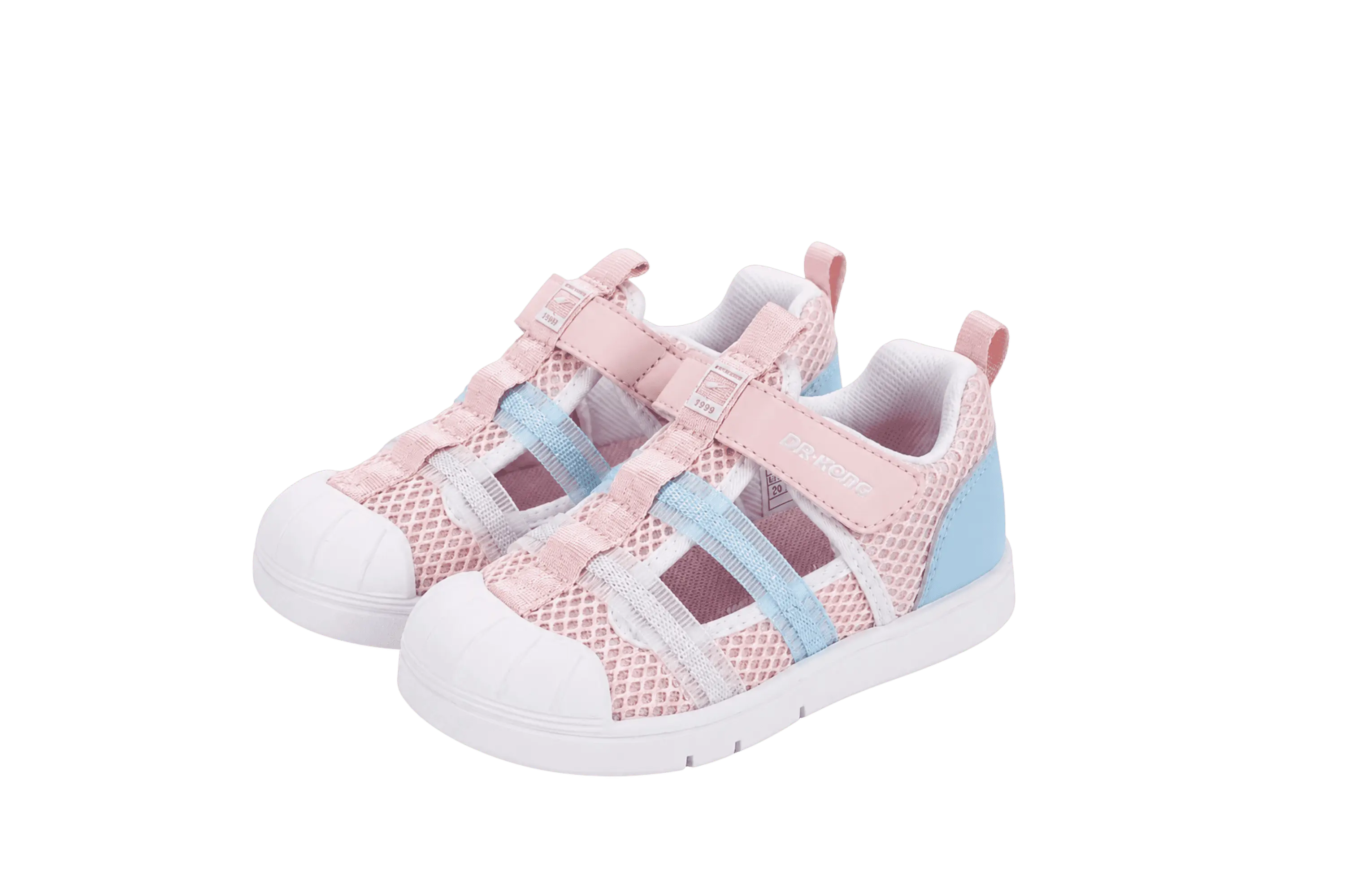 Dr. Kong Pink Breeze kids' girls' shoes in pink – front view – StepWell UAE