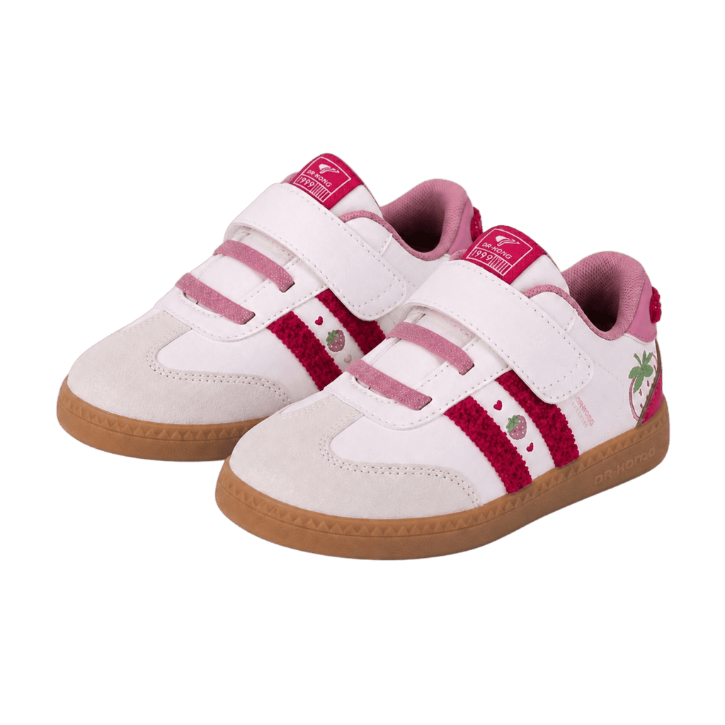 Sweet Strawberry | Toddlers Girls Orthopedic Sneakers Dr. Kong