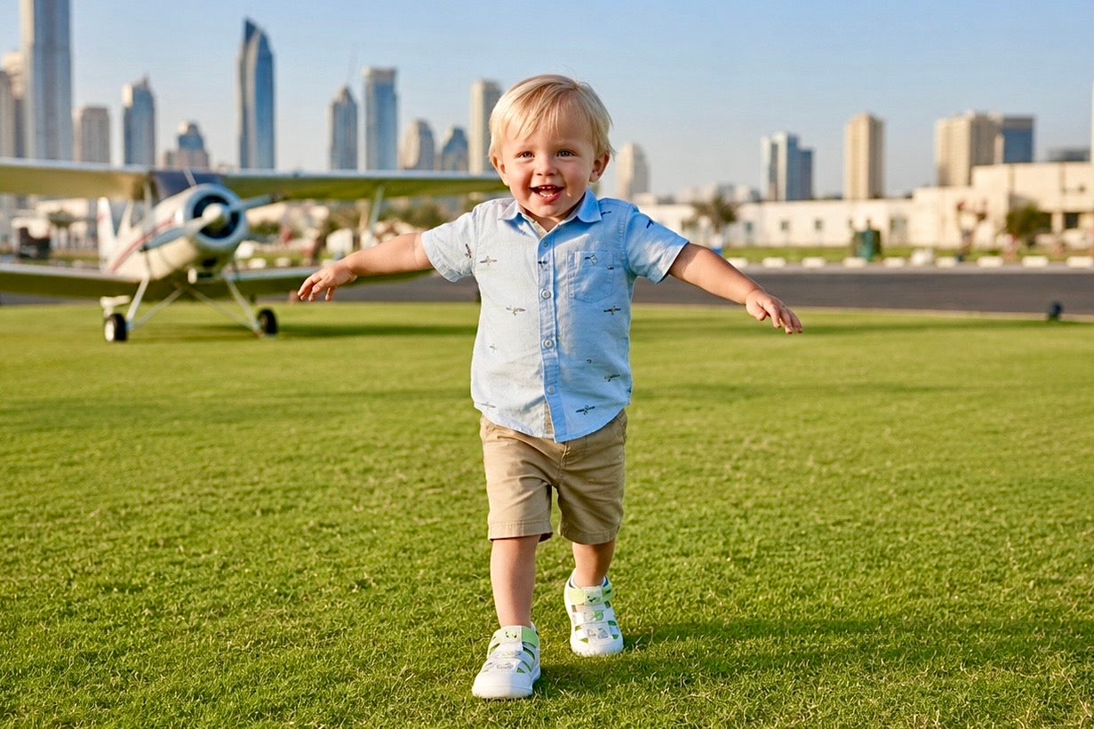 Lime Pilot by Dr. Kong | Toddler Boys' Shoes in Dubai & UAE Dr. Kong