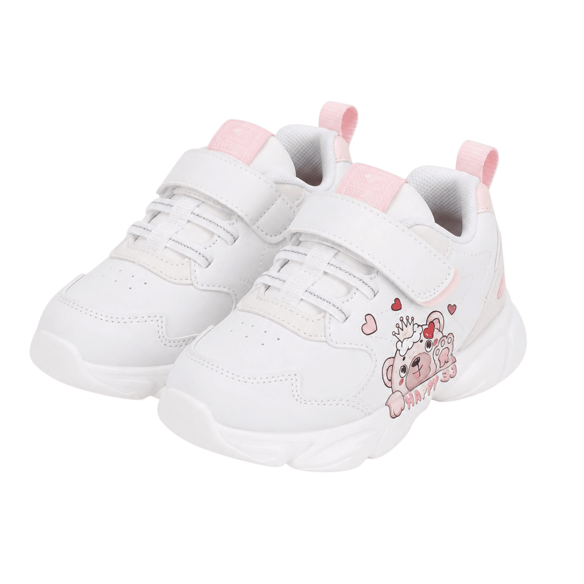Happy Teddy | Toddlers Girls Orthopedic Sneakers Dr. Kong