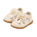 Cream Petal | First Steps Girls' Orthopedic Sandals Dr. Kong