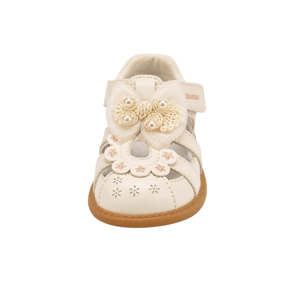 Cream Petal | First Steps Girls' Orthopedic Sandals Dr. Kong
